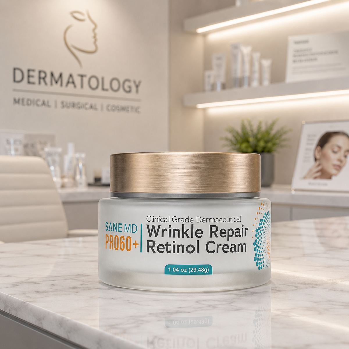 Olay Regenerist & Roc Retinol Anti Wrinkle Skin Care Alternative—Best Facial Products For Aging Skin & Facial Wrinkle Repair—Pro60+ Wrinkle Repair Retinol Cream